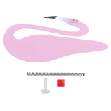 Beautiful Bird Shape Ornament Figurine for Outdoor Yard Art Patio Backyard DecorationLight Pink In Australia - Darrahopens