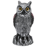 Fake Simulation Owl Statue Decoration Outdoor Garden Plastic Repeller Hunting Decoy1020‑1 In Australia - Darrahopens
