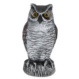 Fake Simulation Owl Statue Decoration Outdoor Garden Plastic Repeller Hunting Decoy1021‑1 In Australia - Darrahopens