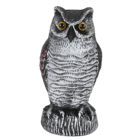 Fake Simulation Owl Statue Decoration Outdoor Garden Plastic Repeller Hunting Decoy1021‑1 In Australia - Darrahopens