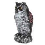 Fake Simulation Owl Statue Decoration Outdoor Garden Plastic Repeller Hunting Decoy1021‑1 In Australia - Darrahopens