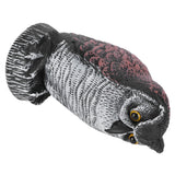 Fake Simulation Owl Statue Decoration Outdoor Garden Plastic Repeller Hunting Decoy1021‑1