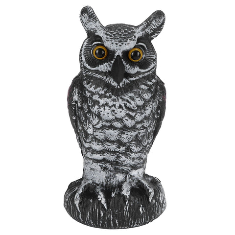 Fake Simulation Owl Statue Decoration Outdoor Garden Plastic Repeller Hunting Decoy1023‑1 In Australia - Darrahopens