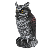 Fake Simulation Owl Statue Decoration Outdoor Garden Plastic Repeller Hunting Decoy1023‑1 In Australia - Darrahopens