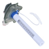 Pool Thermometer with String Cartoon Shaped Temperature Meter for SPA Hot Tub Pond