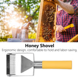 Stainless Steel Uncapping Fork Beekeeping Honey Fork Scraper Shovel Tool Apiculture Supplies
