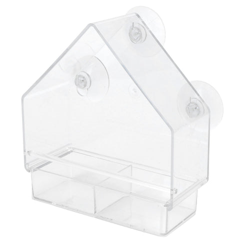 Indoor Outdoor Hanging Bird Feeder PS Transparent Bird Feeding Tool for Feeding Small Birds In Australia - Darrahopens