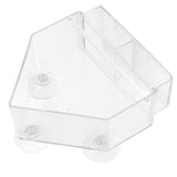 Indoor Outdoor Hanging Bird Feeder PS Transparent Bird Feeding Tool for Feeding Small Birds