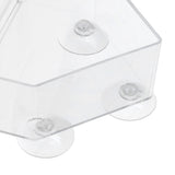 Indoor Outdoor Hanging Bird Feeder PS Transparent Bird Feeding Tool for Feeding Small Birds