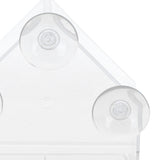 Indoor Outdoor Hanging Bird Feeder PS Transparent Bird Feeding Tool for Feeding Small Birds
