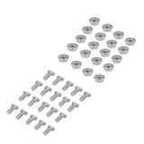 20 Set 304 Stainless Steel M6 Screws with Flange Nut Fasteners Hardware Greenhouse Supplies In Australia - Darrahopens