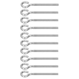 10Pcs M6 Ring Bolt 304 Stainless Steel Sunshade Net Thread Ring Screw Hook Greenhouse Supplies In Australia - Darrahopens