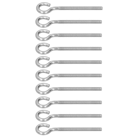 10Pcs M6 Ring Bolt 304 Stainless Steel Sunshade Net Thread Ring Screw Hook Greenhouse Supplies In Australia - Darrahopens