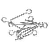 10Pcs M6 Ring Bolt 304 Stainless Steel Sunshade Net Thread Ring Screw Hook Greenhouse Supplies In Australia - Darrahopens
