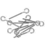 10Pcs M6 Ring Bolt 304 Stainless Steel Sunshade Net Thread Ring Screw Hook Greenhouse Supplies In Australia - Darrahopens