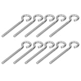 10Pcs M6 Ring Bolt 304 Stainless Steel Sunshade Net Thread Ring Screw Hook Greenhouse Supplies