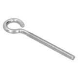 10Pcs M6 Ring Bolt 304 Stainless Steel Sunshade Net Thread Ring Screw Hook Greenhouse Supplies