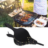 Wooden Blower Fire Bellows for Barbecue Cookout Outdoor Camping Long Handle Fireplace Tools