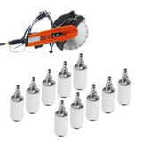 10PCS Replacement Fuel Gas Filter Fit for Husqvarna Cutting Machine Garden Accessories In Australia - Darrahopens