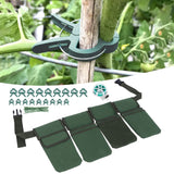 Gardening Tools Set Green Waist Bag Plant Support Clips Adjustable Cable Ties Kit In Australia - Darrahopens