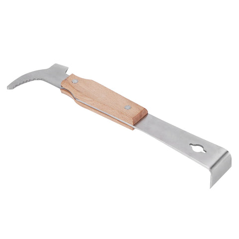 Honey Scraper Stainless Steel Beehive Honey Knife Cutter with Wood Handle Beekeeping Tool In Australia - Darrahopens