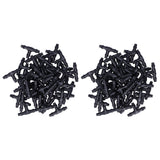 100PCS Tee Connector 4/7 Hose Connector Garden Irrigation Fittings for Micro Sprinkler Irrigation In Australia - Darrahopens