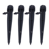 50PCS 360 Degree Adjustable Irrigation Drippers 8‑Hole Garden Irrigation Sprinkler for 4/7 Hose