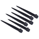 50PCS 360 Degree Adjustable Irrigation Drippers 8‑Hole Garden Irrigation Sprinkler for 4/7 Hose