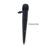 50PCS 360 Degree Adjustable Irrigation Drippers 8‑Hole Garden Irrigation Sprinkler for 4/7 Hose
