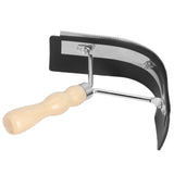 Horse Sweat Scraper with Wood Handle Non Slip Horse Cleaning Grooming Tool Farm Supplies