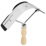 Horse Sweat Scraper with Wood Handle Non Slip Horse Cleaning Grooming Tool Farm Supplies