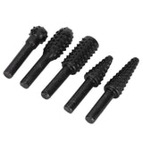 5PCs set Wood Carving File Rasp Woodworking Special Shaped Rotating Embossed Grinding Head In Australia - Darrahopens