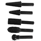 5PCs set Wood Carving File Rasp Woodworking Special Shaped Rotating Embossed Grinding Head In Australia - Darrahopens