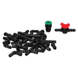 34Pcs/Set Drip Irrigation Kit G1/2 Faucet Adapter Tee Connector Spray Watering Supplies In Australia - Darrahopens