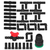 34Pcs/Set Drip Irrigation Kit G1/2 Faucet Adapter Tee Connector Spray Watering Supplies In Australia - Darrahopens