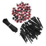 150PCS/Set Drip Irrigation Kit Water Drippers Garden Watering Sprinklers Accessories