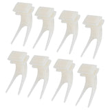 20PCS Bird Fruit Fork Plastic Birds Food Feeder Tool Pet Supplies Birdcage Accessory