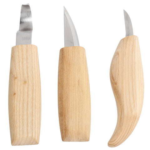 3Pcs/Set DIY Woodcarving Cutter Kit Stainless Steel Knives Woodworking Accessory In Australia - Darrahopens