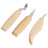 3Pcs/Set DIY Woodcarving Cutter Kit Stainless Steel Knives Woodworking Accessory In Australia - Darrahopens