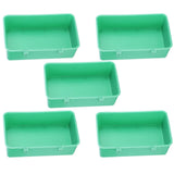 10Pcs Bird Food Water Feeder Plastic Feeding Bowl Trough Bird Bathtub Accessories In Australia - Darrahopens