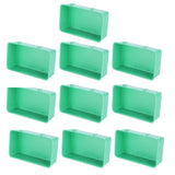 10Pcs Bird Food Water Feeder Plastic Feeding Bowl Trough Bird Bathtub Accessories In Australia - Darrahopens
