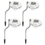 LED Solar Lights Outdoor Rainproof Landscape Street Lamp for Garden Lawn Yard Decoration