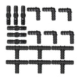 18Pcs/Set Hose Connector Drip Irrigation System Garden 1/2 Hose Drip Irrigation Accessories In Australia - Darrahopens