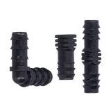 24Pcs/Set Drip Irrigation Fitting Kit 1/2 Tubing Barbed Connectors for Garden Greenhouse