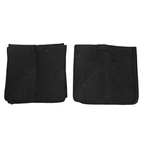 2PCS Plant Grow Bags Felt Vegetable Growing Pots with Handles Flower Planting Bed25Gallon 45x45x45cm In Australia - Darrahopens
