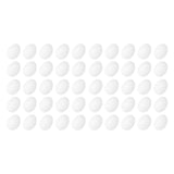 50pcs Plastic Fake Pigeon Egg Solid Fake Egg Simulation Hatching Breeding Supplies for Birds