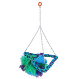 Bird Parrots Swing Ladder Stand Cotton Rope Birdcage Hanging Chewing Biting Toys In Australia - Darrahopens