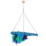 Bird Parrots Swing Ladder Stand Cotton Rope Birdcage Hanging Chewing Biting Toys In Australia - Darrahopens