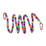 Bird Standing Rope Flexible Colorful Swing Cage Hanging Chewing Climbing Toys Supplies In Australia - Darrahopens