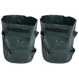 2PCS 10 Gallon Strawberry Planter Growing Bags Container with 8 Pocket for Indoor Outdoor In Australia - Darrahopens
